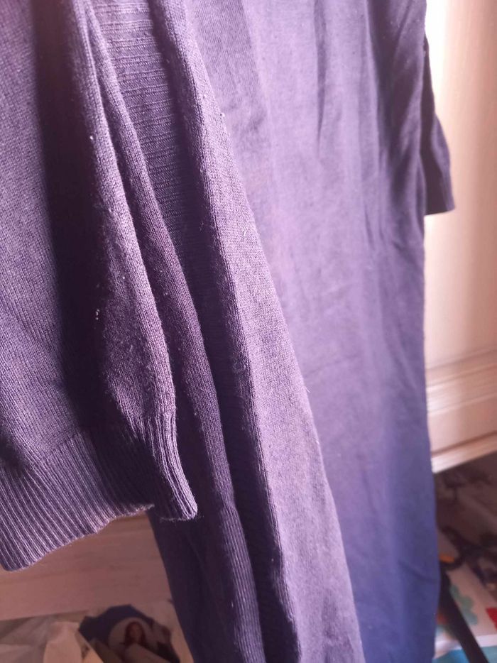 Pull tunique bleu marine T2 Monoprix - photo numéro 7