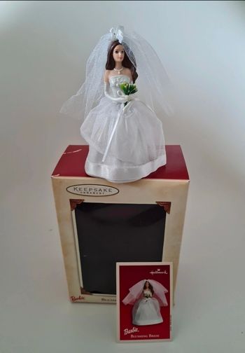 Ornement Barbie blushing bride