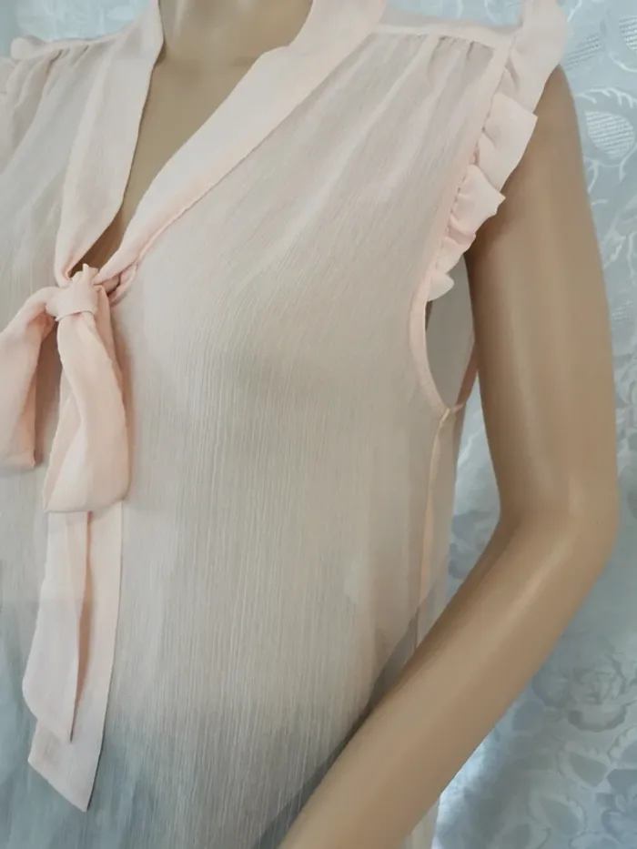 Top fluide. Rose pâle. Taille 38.Atmosphere - photo numéro 4