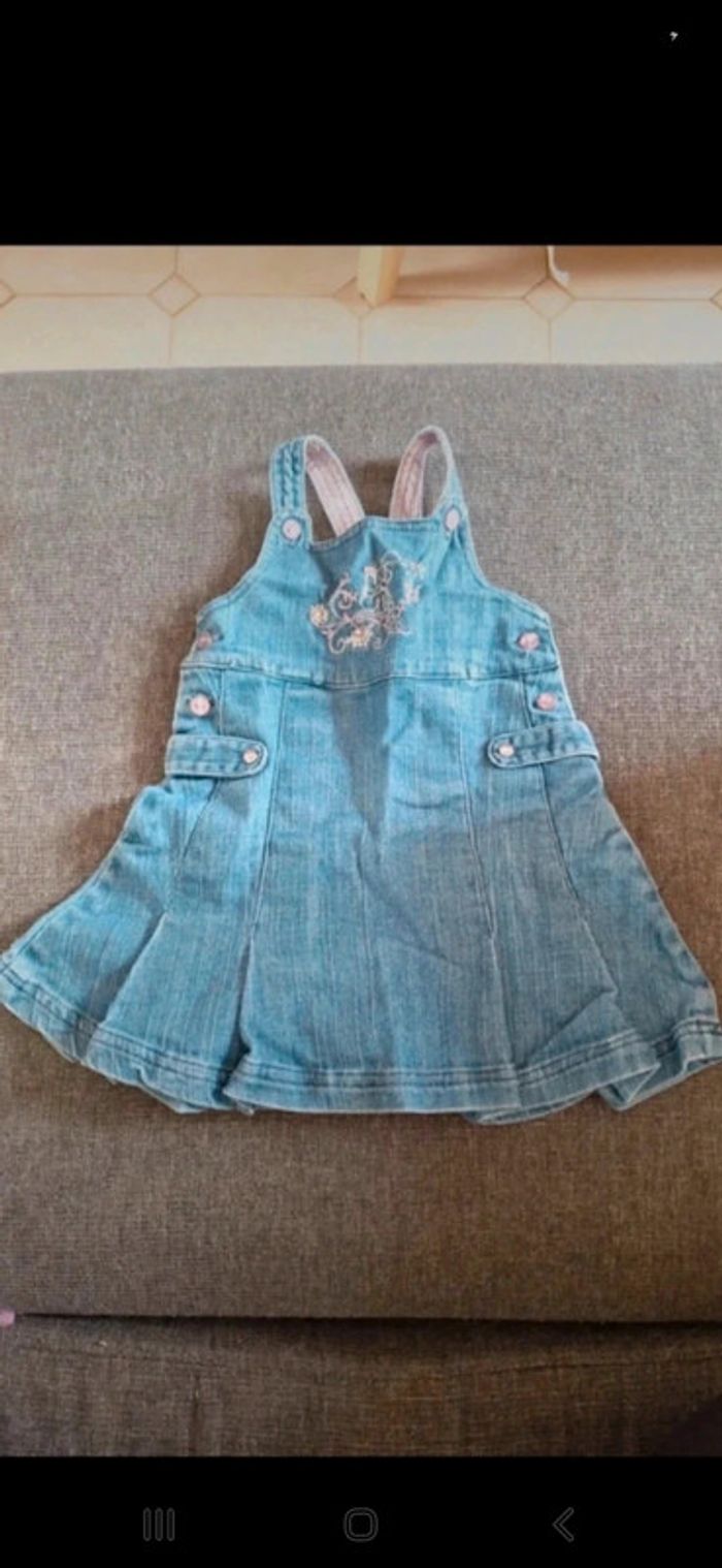 Robe en jean à bretelles Tout compte fait 12mois 👻