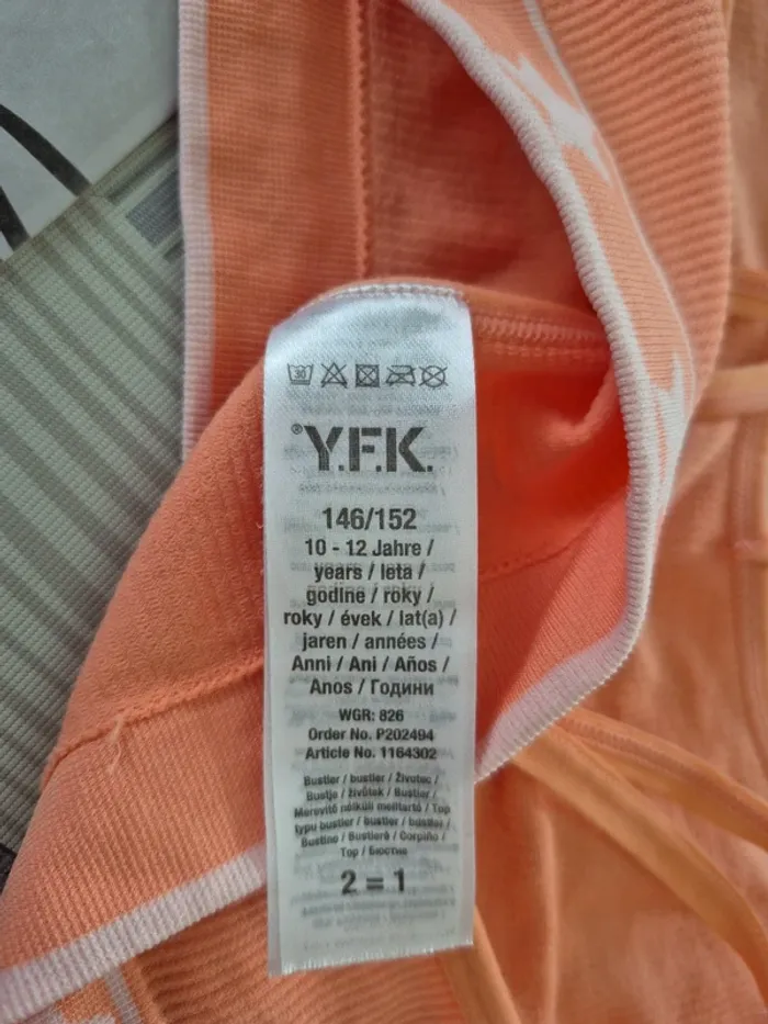 Lot de 2 brassières 10/12 ans - photo numéro 3