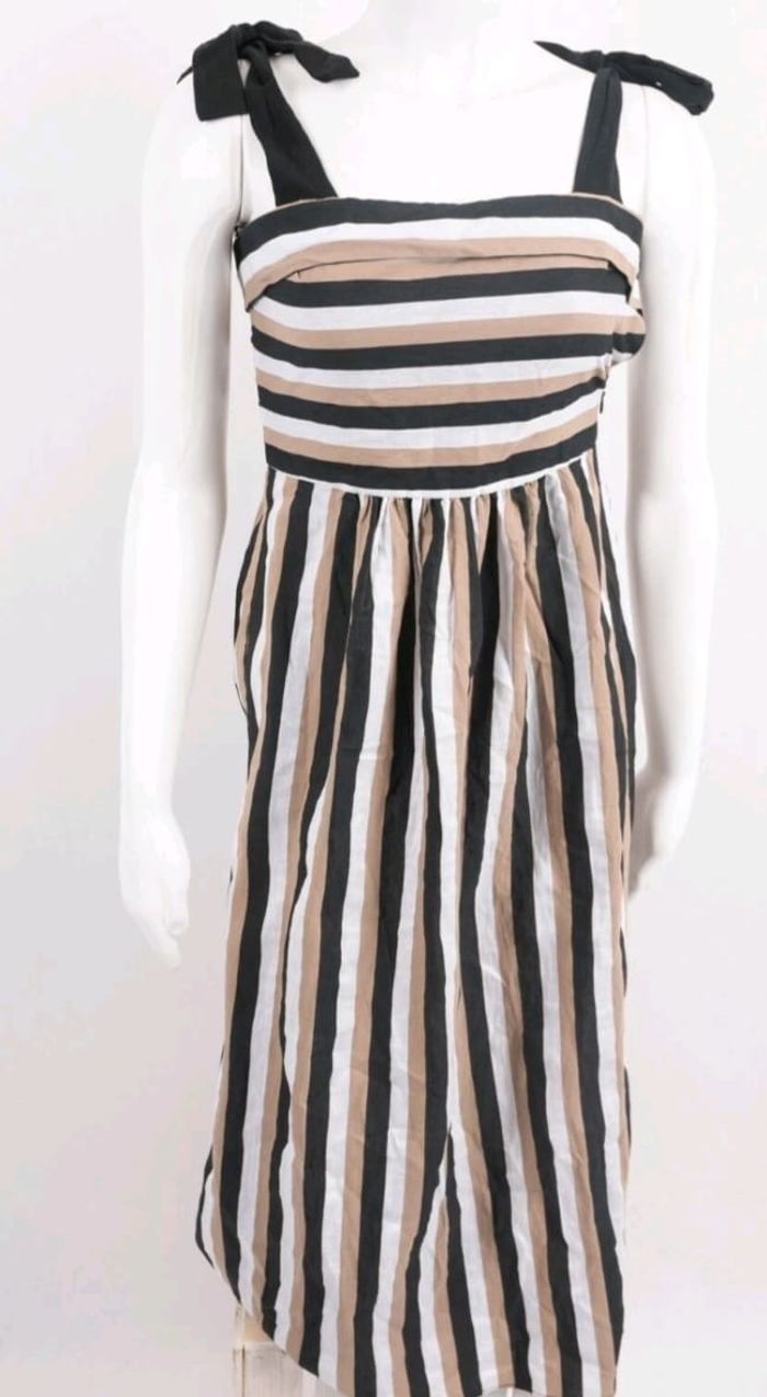 Robe à rayures Zara