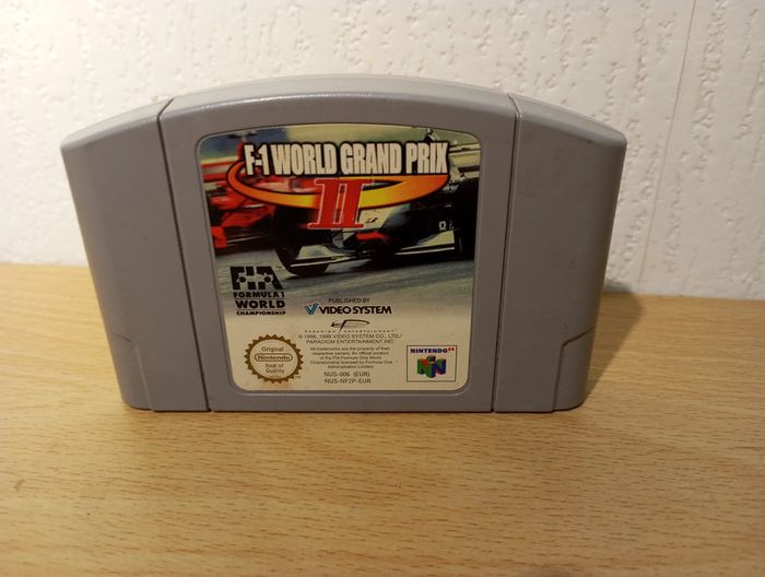 Jeu nintendo 64 F1 world grand prix - photo numéro 2