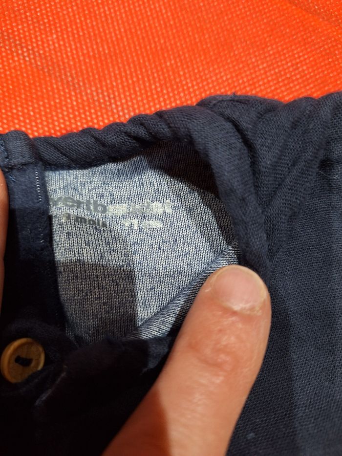 Pyjama bleu marine vertbaudet - photo numéro 2