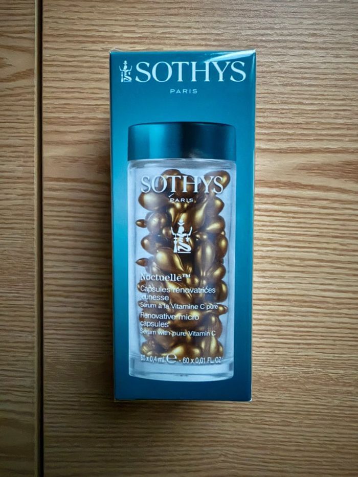 Sothys noctuelle capsules rénovatrices jeunesse