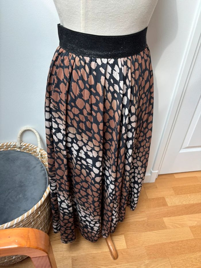 🖤 sublime robe longue plissée - Sénés - T36/40 - photo numéro 3