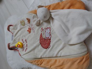 Gigoteuse orange et beige 0 à 6 mois