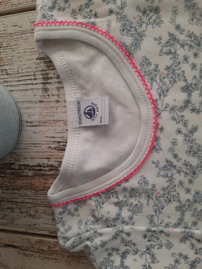 T shirt manches longues petit bateau 10 ans - photo numéro 3