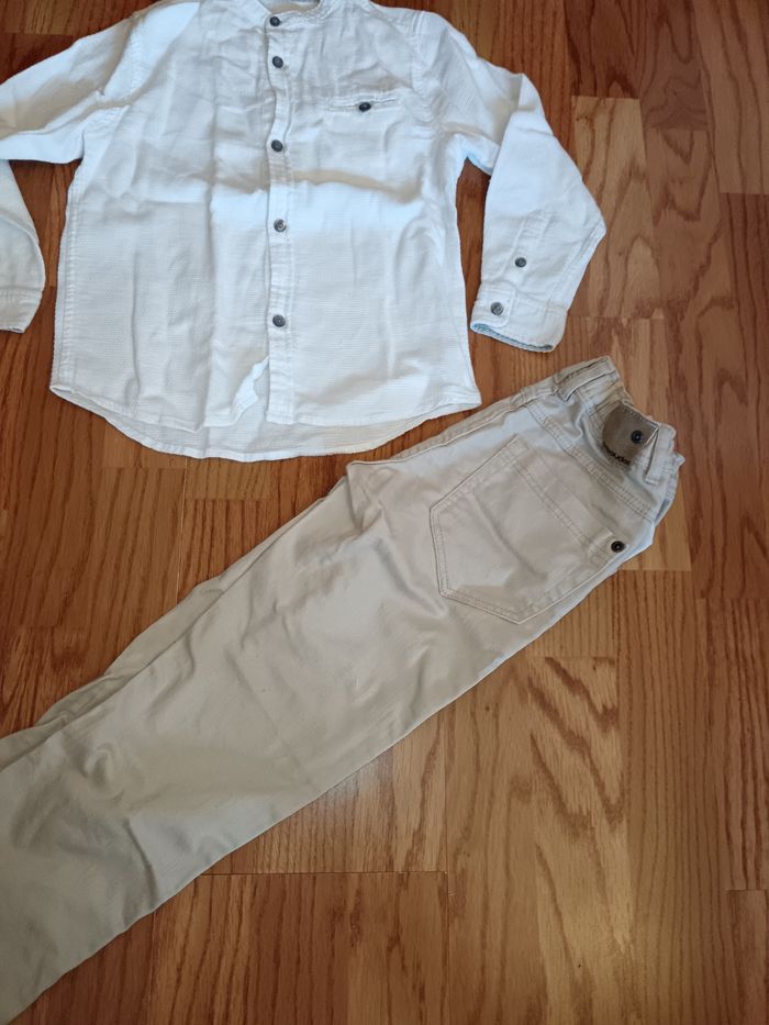 Ensemble cérémonie 6 ans Vertbaudet, Zara - photo numéro 3