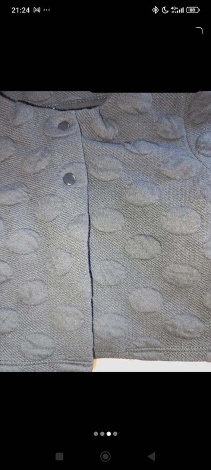 Gilet capitonné bleu marine - photo numéro 3