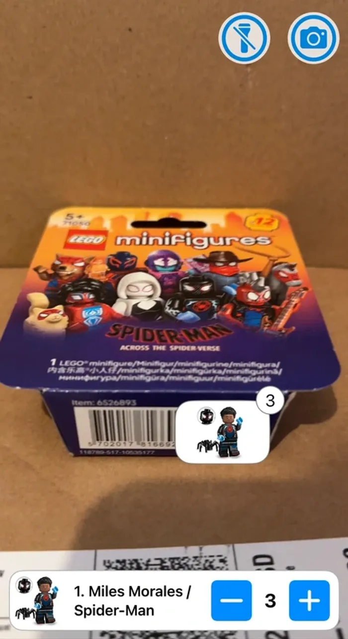 71050 LEGO Minifigures - spider-man