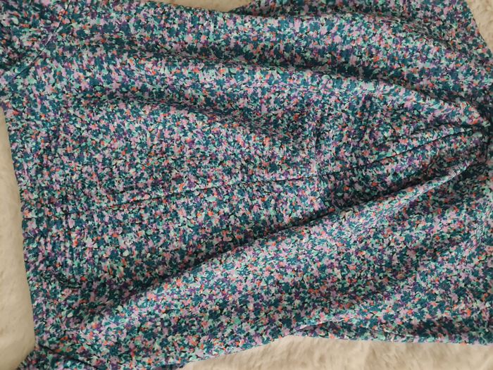 Haut cache-cache motifs fleuries - photo numéro 3