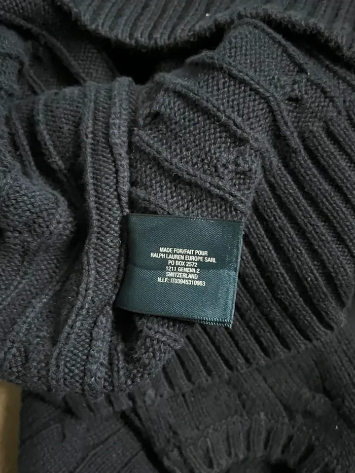 Torsadé Sans Manches Ralph Lauren (Taille S) - photo numéro 6