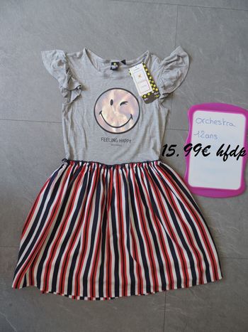 robe orchestra taille 12 ans neuve