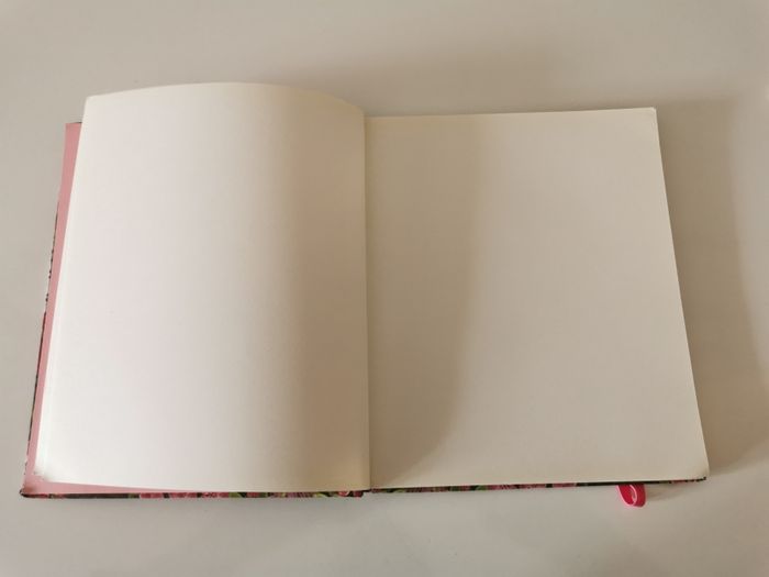 Carnet fleuri rose - photo numéro 2