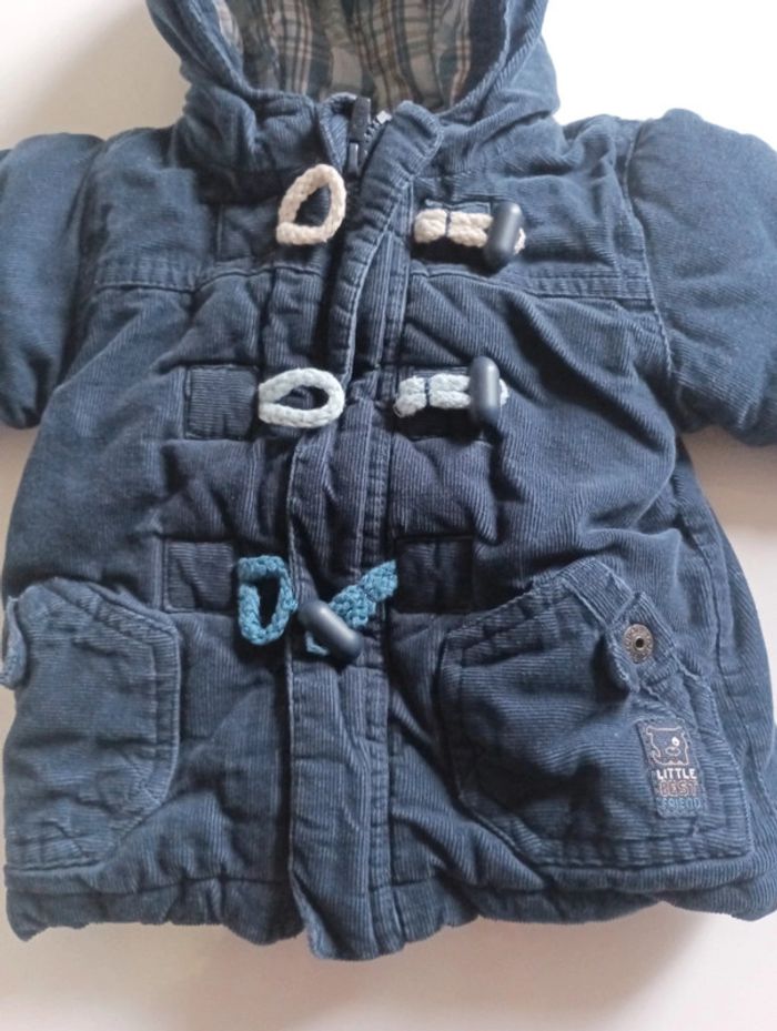 Blouson épais bébé garçon Obaibi taille 3 mois - photo numéro 4