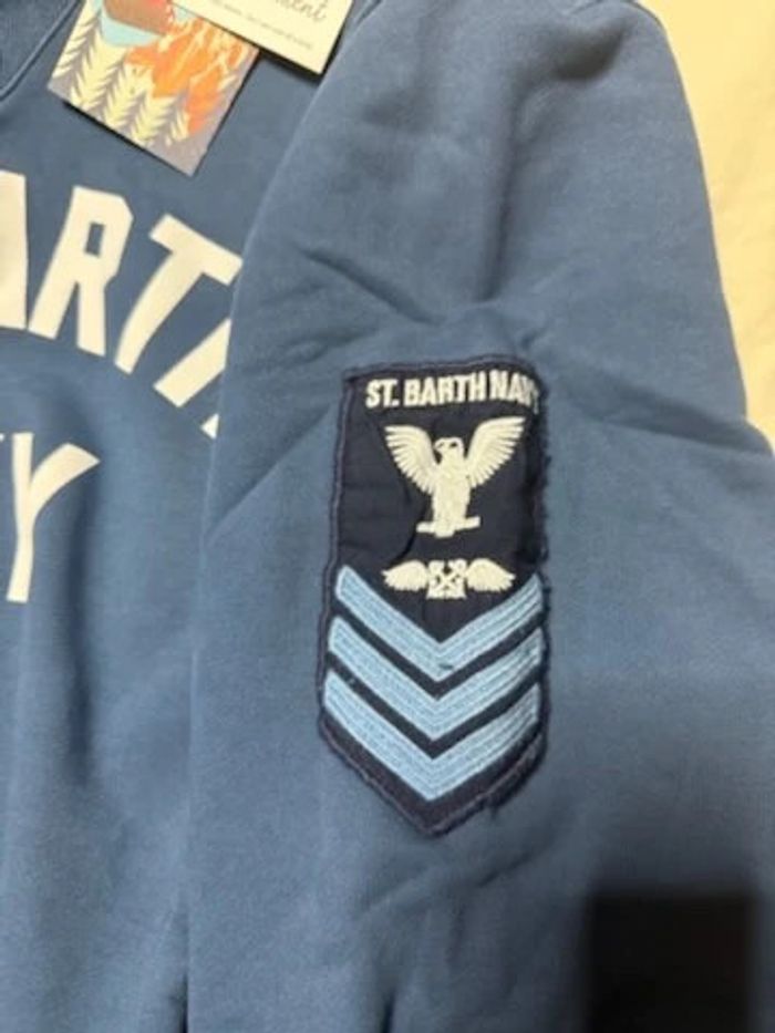 MC2 Saint Barth - Sweat à capuche, Bleu, taille XL - photo numéro 4