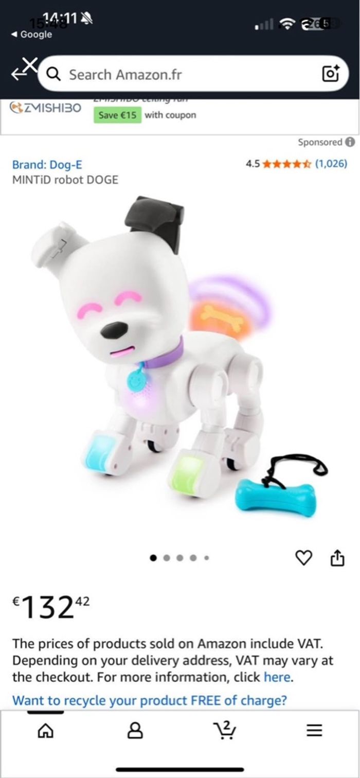 Robot dog - photo numéro 2