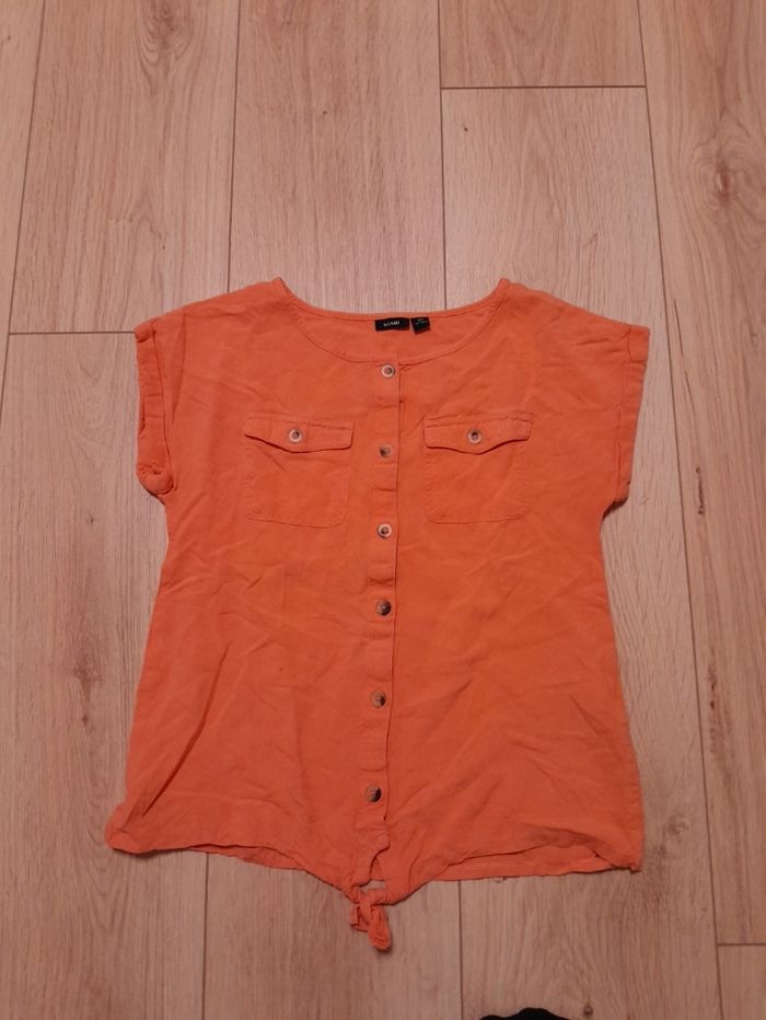 T-shirt chemise rose