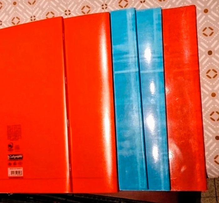 Lot de 5 Cahiers 24*32 96 pages petits carreaux - photo numéro 2