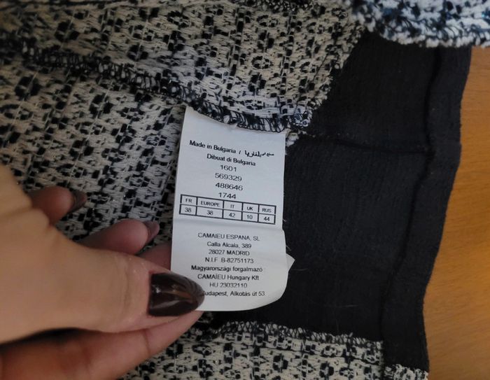 Veste mi-saison pailletée taille 38 - photo numéro 3