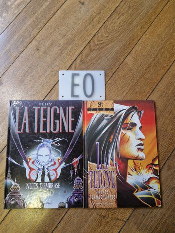 Lot de 2 bd la teigne tome 1 et 2 en eo
