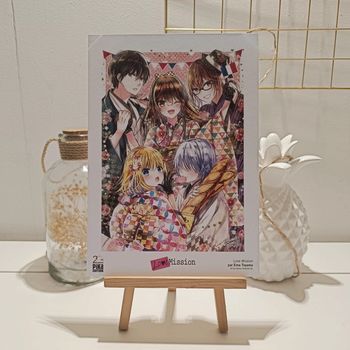 Ex-libris manga love mission 20 ans Pika édition