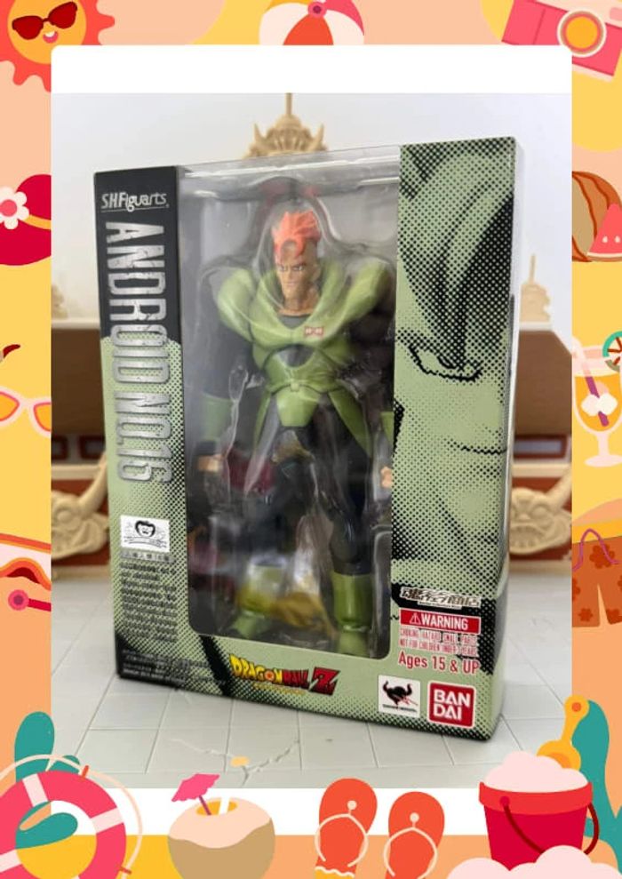 SH figuarts dragon ball z Android 16 C16 en boite