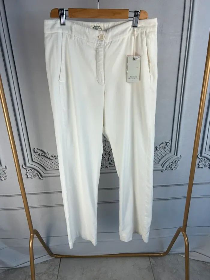 Pantalon velours crème Hartford T2 / M neuf