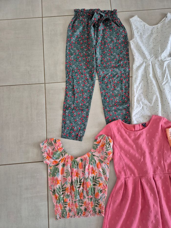 Lot de 12 vêtements fille 10 ans été - photo numéro 5