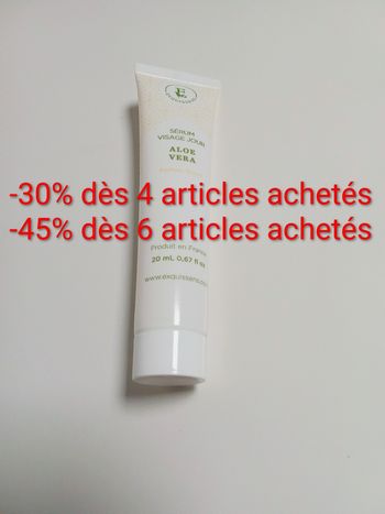 Sérum Visage Jour ALOE VERA Exquissens - Neuf 20ml