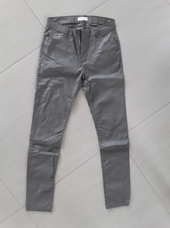 Pantalon effet huilé