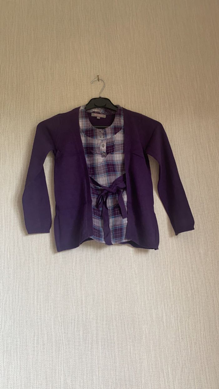 Chemise avec gilet intégré Taille 8 ans