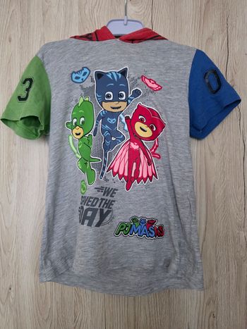 TEE-SHIRT À CAPUCHE PYMASKS TAILLE 6ANS