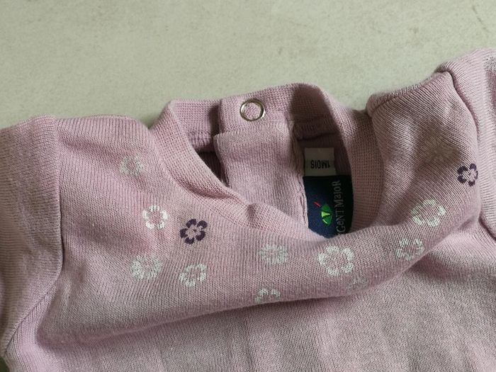 Lot de 3 bodies ML hiver Sgmj 1 mois - photo numéro 11