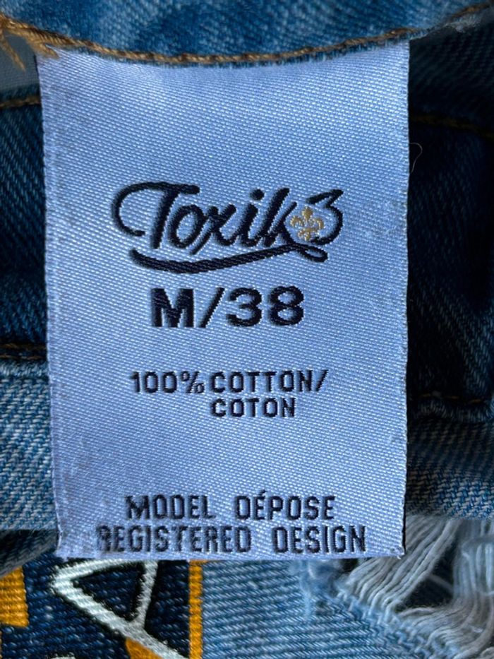 Combishort jeans 38 Toxik - photo numéro 9