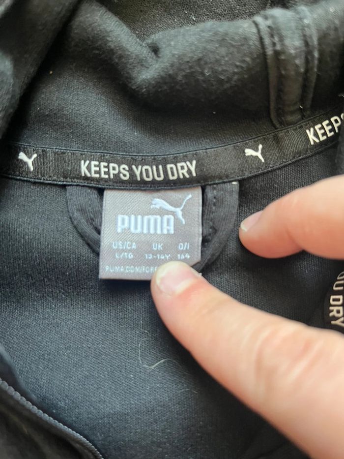 Veste puma noir - photo numéro 2