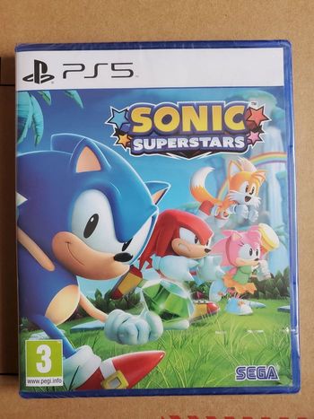 Sonic Superstars sur ps5 Neuf sous Blister jamais ouvert.