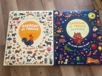2 livres cherche et trouve