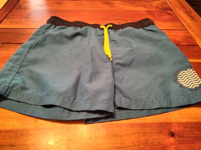 Short de bain uni bleu en 11/12 ans Teens