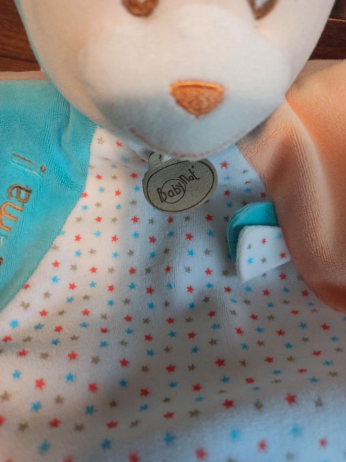 peluche range pyjama capucin baby nat tbe - photo numéro 3