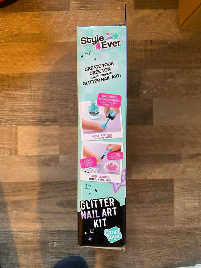 Kit de manucure « glitter nail art » - photo numéro 5