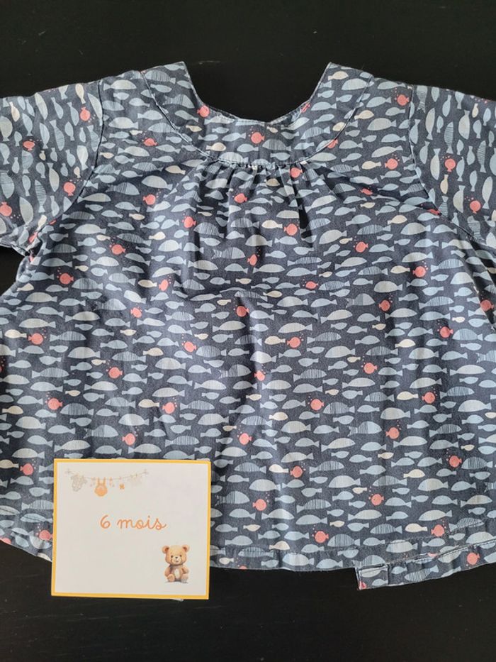 Lot hauts automne hiver fille 6 mois - photo numéro 4