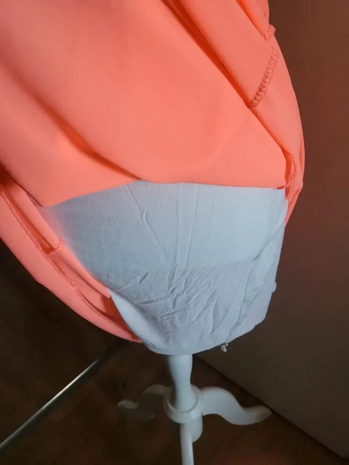 Robe bretelle corail taille 36/38 - photo numéro 8