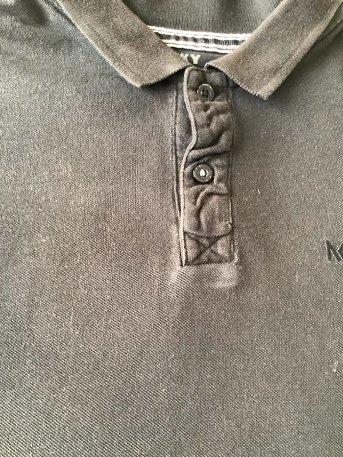 Polo manches courtes noir NKY 10 ans - photo numéro 5