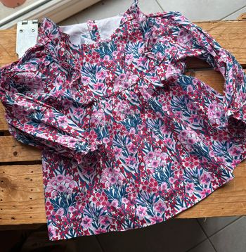 Blouse liberty primerose Jacadi 36 mois