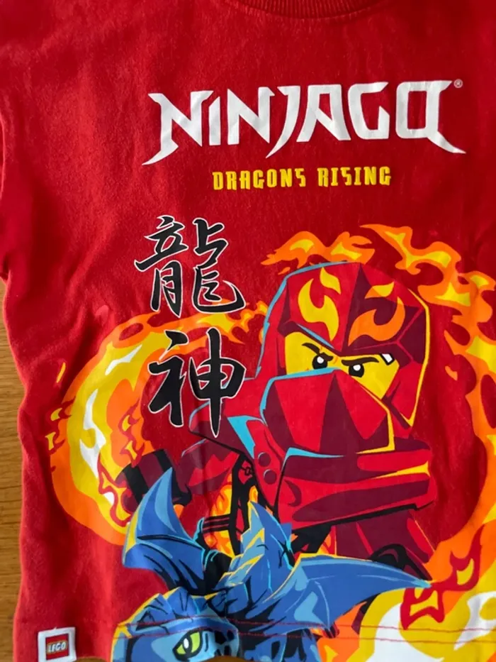 T-shirt ninjago 3-4 ans - photo numéro 2