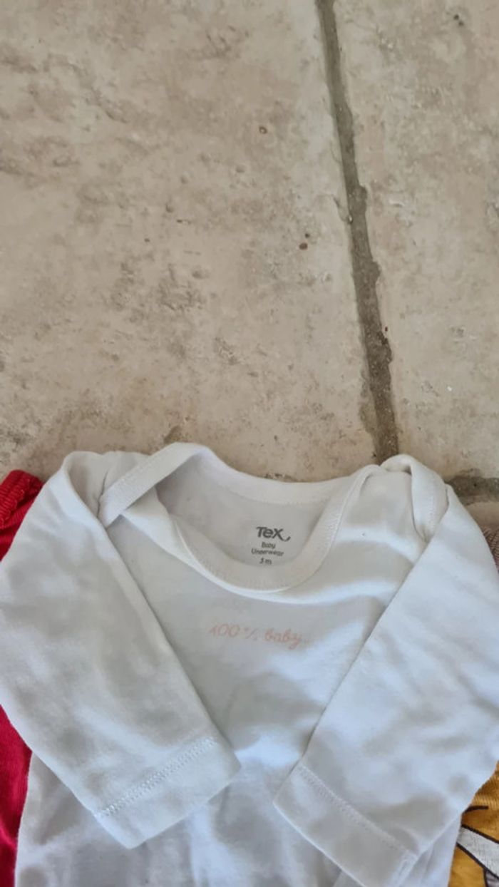 Lot de 3 bodies manche longue - photo numéro 2