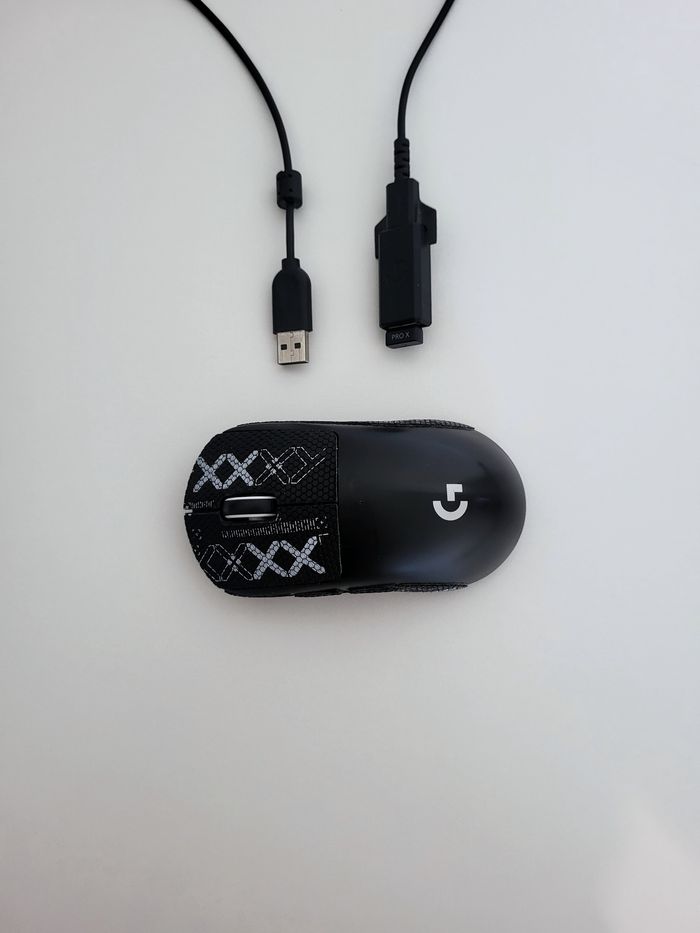 Logitech G Pro X Superlight + Superglide Glass + Grips - photo numéro 4