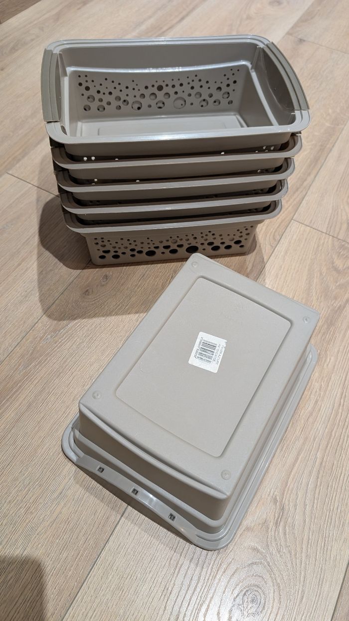 Panier de rangement 6 pièces - photo numéro 3